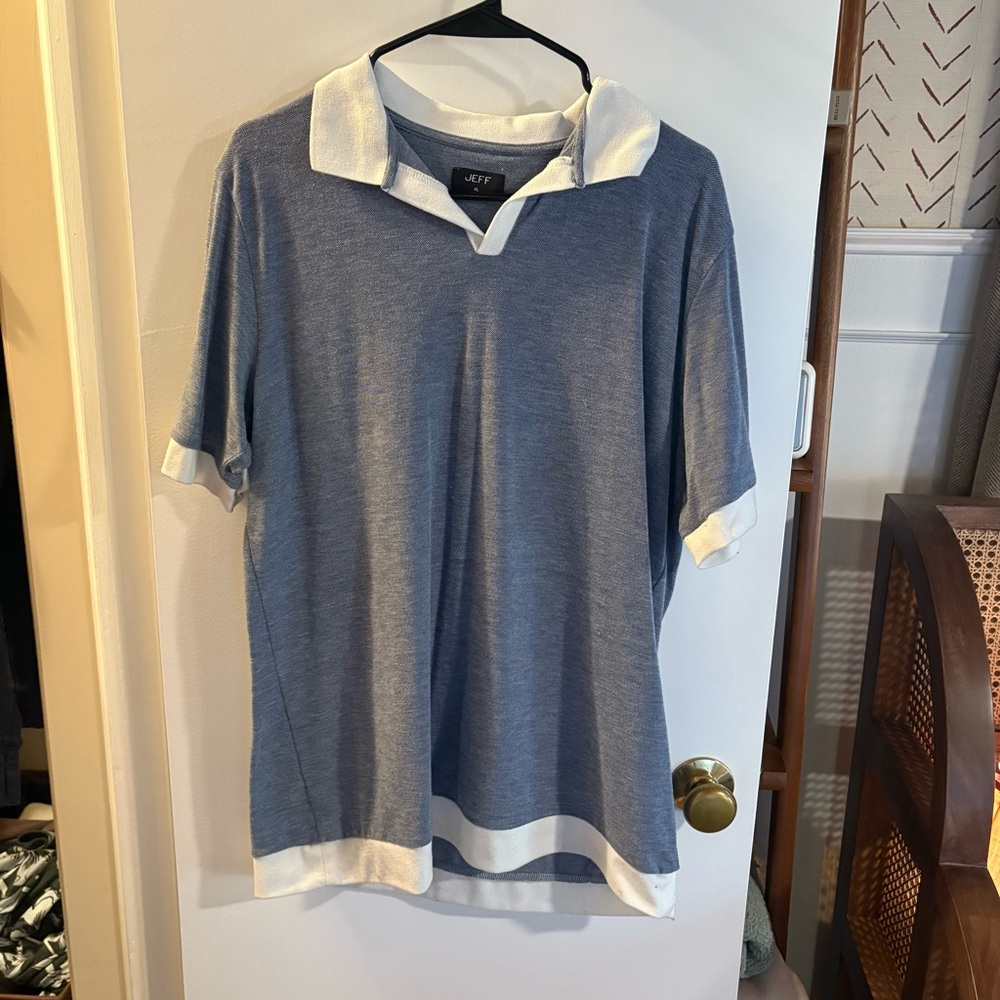 JEFF | Bergen Two Tone Polo Shirt